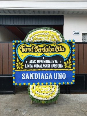 Papan Bunga Duka di Malabero